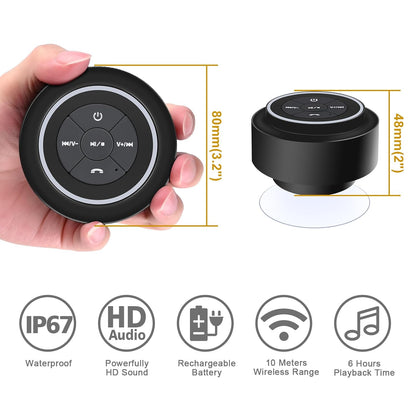 The Showermate™ Bluetooth Speaker