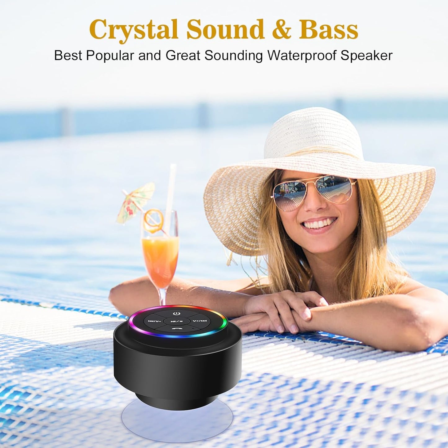 The Showermate™ Bluetooth Speaker