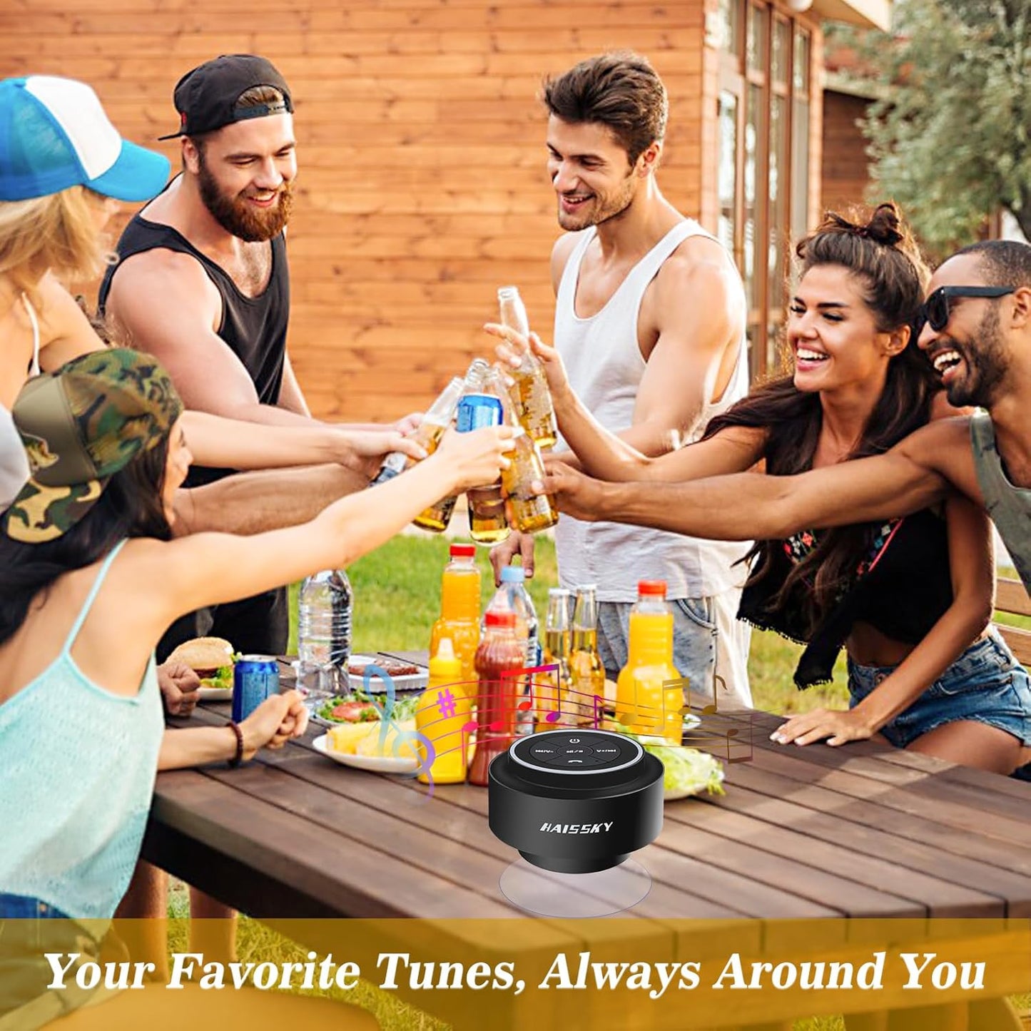 The Showermate™ Bluetooth Speaker